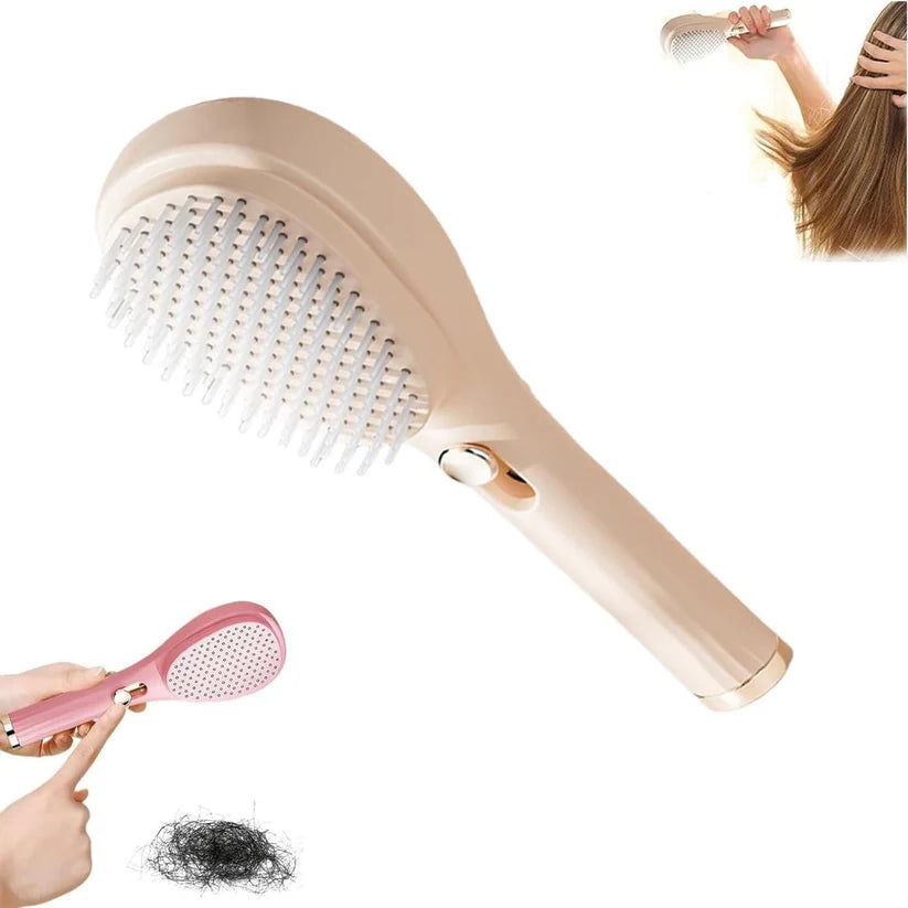 HairCarePro™ Scalp Massage Comb with Retractable Bristle